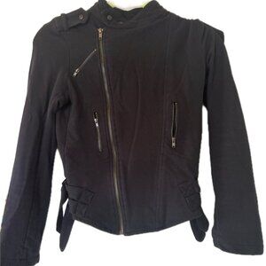 cropped utility jacket